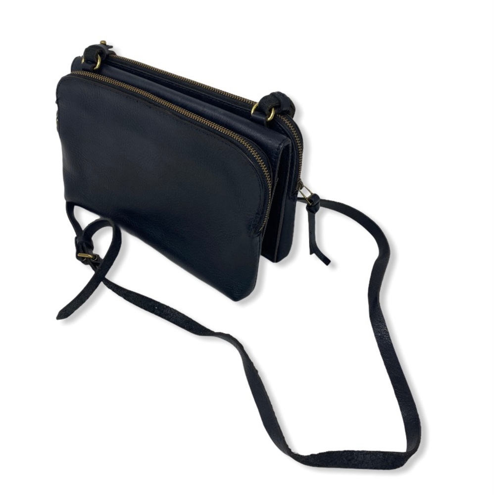 Madewell black crossbody clutch purse bag
